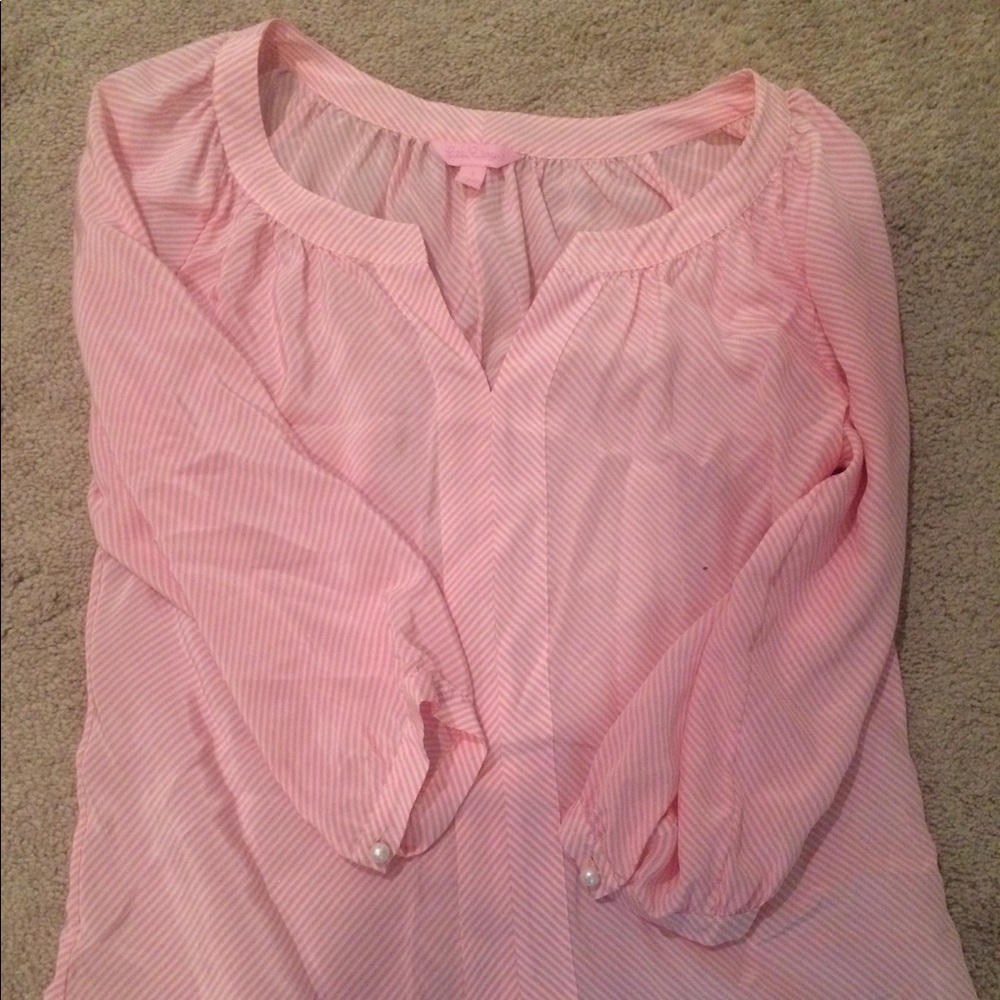 EUC Lilly Pulitzer blouse